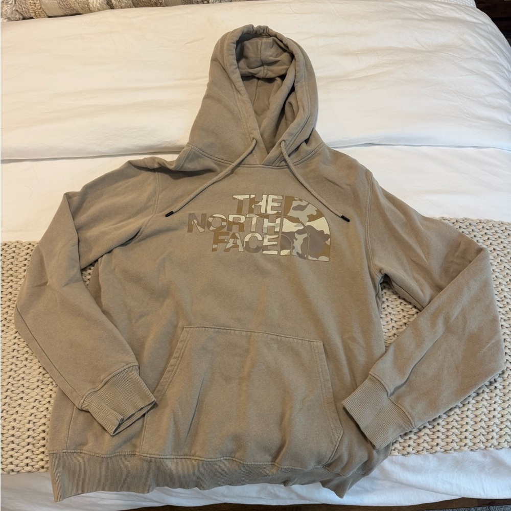 The North Face Men's Beige Hoodie